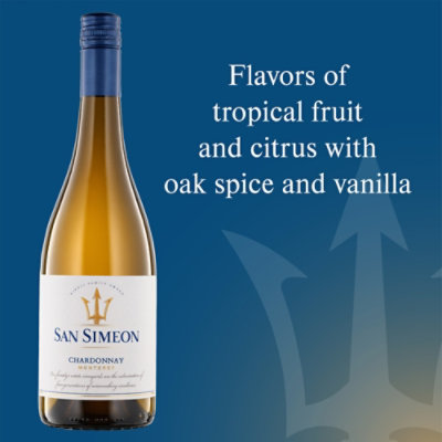 San Simeon Chardonnay Wine - 750 Ml - Image 3