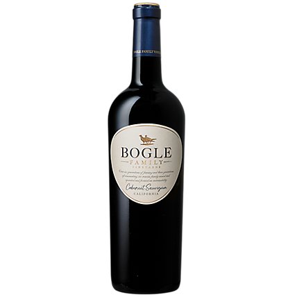 Bogle Vineyards Wine Cabernet Sauvignon - 750 Ml - Image 1