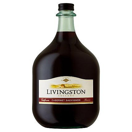 Livingston Cellars Cabernet Sauvignon Red Wine - 3 Liter - Image 2