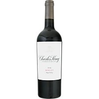 Charles Krug Wine Merlot Napa Valley - 750 Ml - Image 1