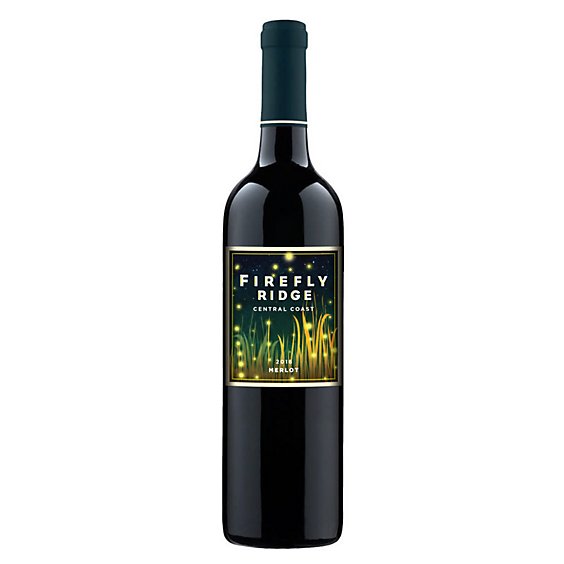 Firefly Ridge Wine Merlot Central Coast - 750 Ml
