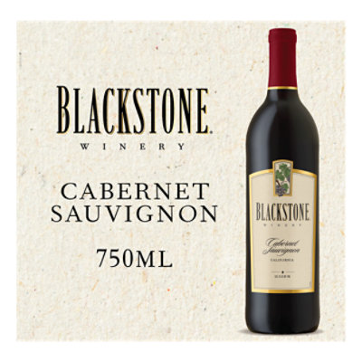 Blackstone Wine Red Cabernet Sauvignon - 750 Ml - Image 2