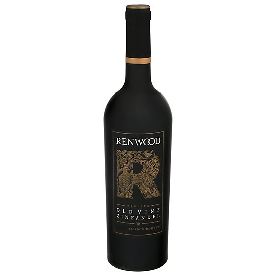 Renwood Old Vine Zinfandel Wine - 750 Ml