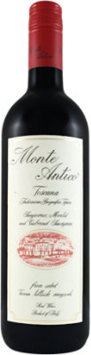 Monte Antico Sangiovese/Merlot/Cabernet Sauvignon Italian Red Wine - 750 Ml