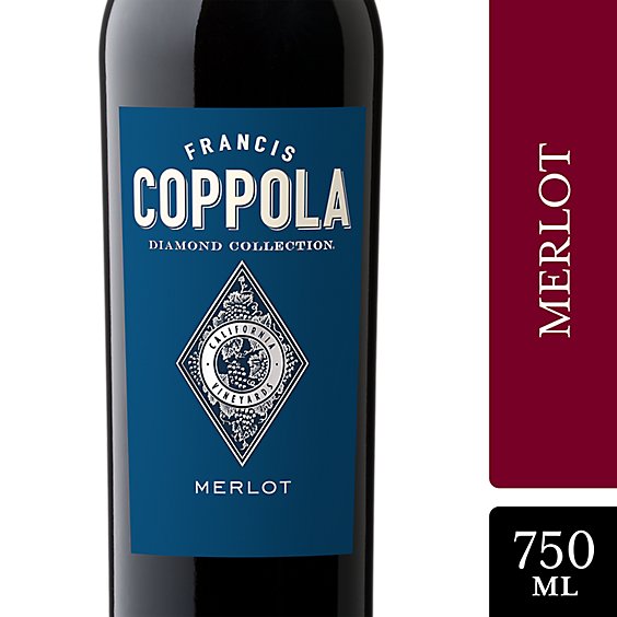 Coppola Diamond Collection Merlot Red Wine - 750 Ml
