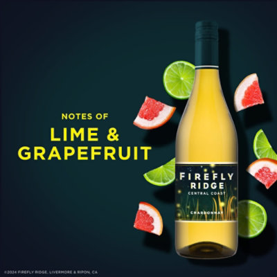 Firefly Ridge Wine Chardonnay - 750 Ml - Image 2