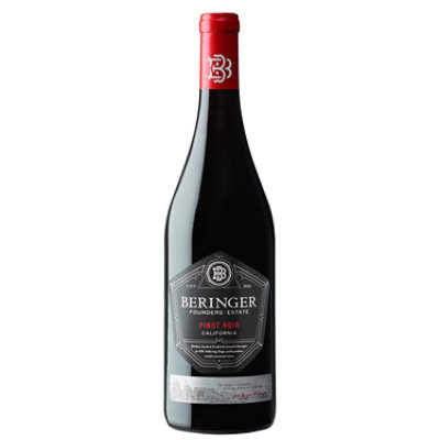 Beringer Founders Estate Pinot Noir Red Wine - 750 Ml - Image 1