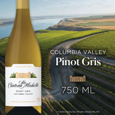 Chateau Ste. Michelle Columbia Valley Pinot Gris White Wine - 750 Ml