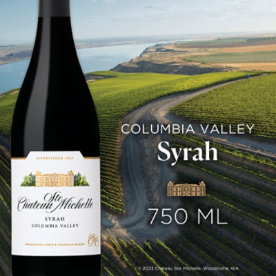 Chateau Ste. Michelle Columbia Valley Syrah Red Wine - 750 Ml