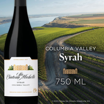 Chateau Ste. Michelle Syrah Red Wine - 750 Ml