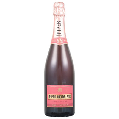 Piper Heidsieck Wine Champagne Brut Rose Sauvage - 750 Ml - Image 1