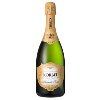 Korbel Blanc de Noirs California Champagne 24 Proof Bottle - 750 Ml - Image 1