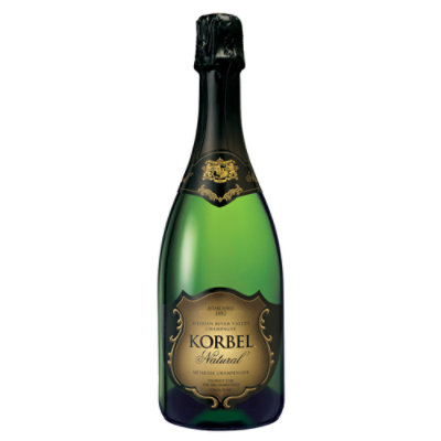 Korbel Natural California Champagne Sparkling Wine 24 Proof - 750 Ml