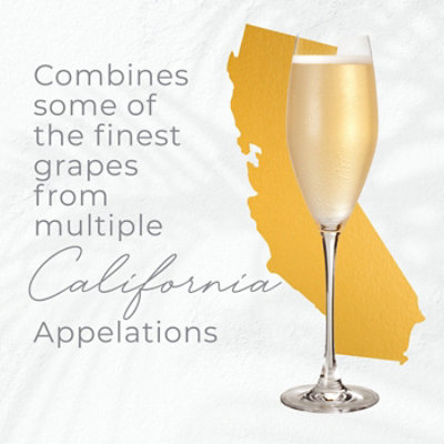 Korbel Brut California Champagne Sparkling Wine 24 Proof In Bottle - 750 Ml - Image 4