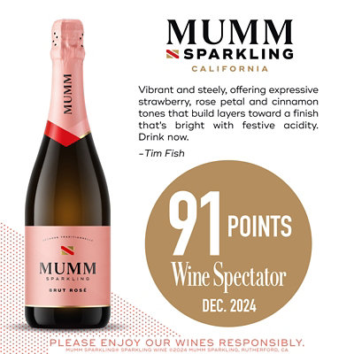 Mumm Sparkling Wine Brut Rose - 750 Ml - Image 2