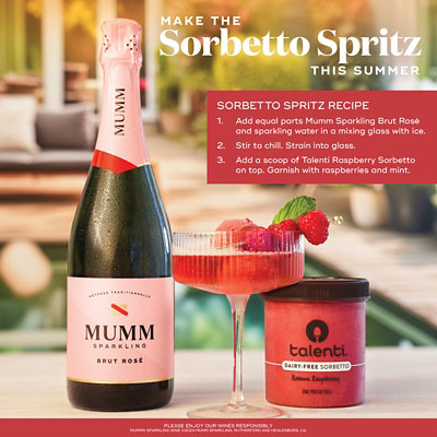 Mumm Sparkling Wine Brut Rose - 750 Ml - Image 3
