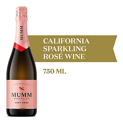 Mumm Napa Brut Rose Sparkling - 750 Ml - Image 1