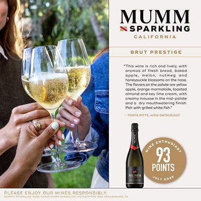 Mumm Sparkling Wine Brut Prestige - 750 Ml - Image 2