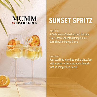 Mumm Sparkling Wine Brut Prestige - 750 Ml - Image 3