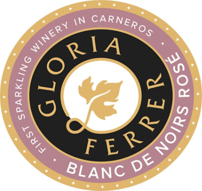 Gloria Ferrer Blanc De Noirs Rose Wine Bottle - 750 Ml - Image 3