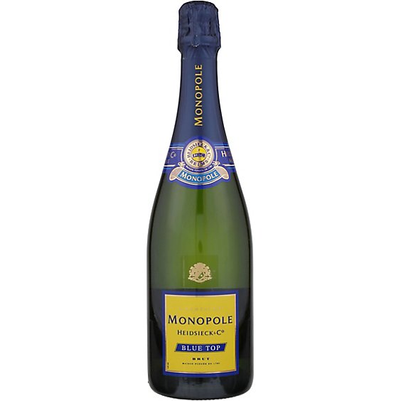 Heidsieck Monopole Blue Top Brut Champagne - 750 Ml