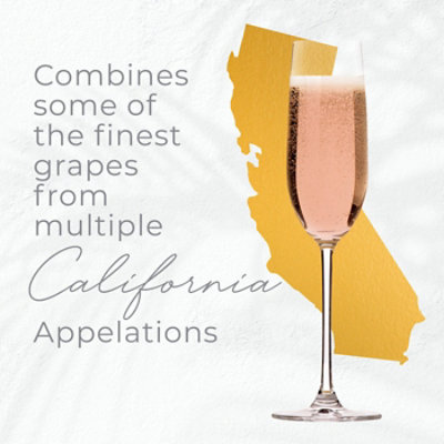 Korbel Brut Rose California Champagne 24 Proof In Bottle - 750 Ml - Image 4