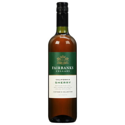 Fairbanks Sherry Dessert wine - 750 Ml