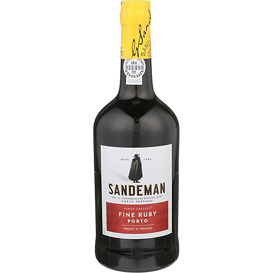 Sandeman Fine Ruby Port Portugal Wine - 750 Ml