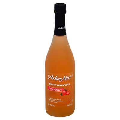 Arbor Mist Wine Fruit Strawberry White Zinfandel - 750 Ml