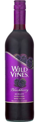 Wild Vines Strawberry White Zinfandel Wine - 750 Ml - Image 3