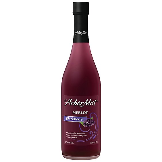 Arbor Mist Blackberry Merlot Red Wine - 750 Ml