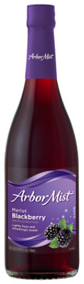 Arbor Mist Blackberry Merlot Red Wine - 750 Ml