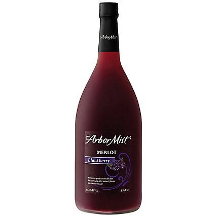 Arbor Mist Blackberry Merlot Red Wine - 1.5 Liter - Image 2