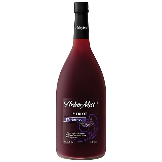 Arbor Mist Blackberry Merlot Red Wine - 1.5 Liter