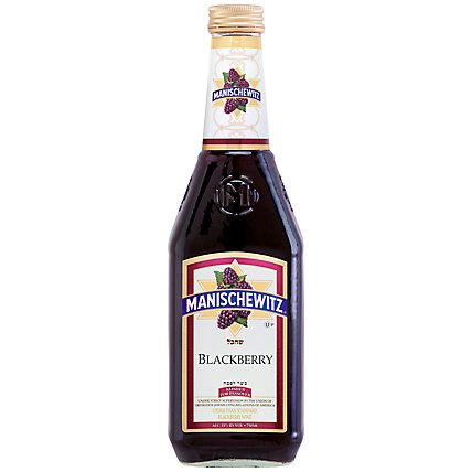 Manischewitz Wine Red Kosher Blackberry - 750 Ml - Image 3