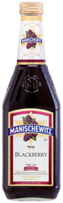 Manischewitz Wine Red Kosher Blackberry - 750 Ml