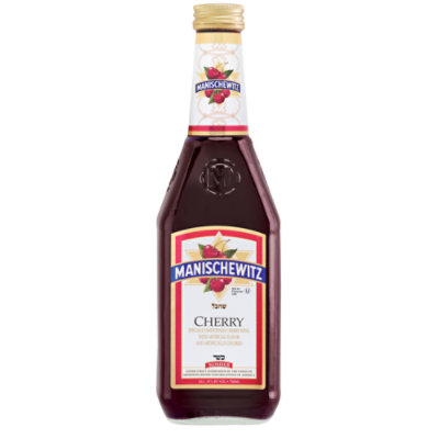 Manischewitz Wine Red Kosher Cherry - 750 Ml