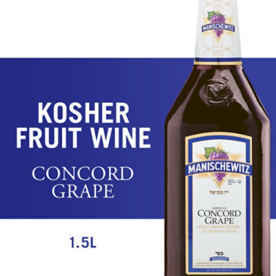 Manischewitz Concord Grape Fruit Wine - 1.5 Liter - Image 2