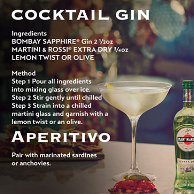 Martini & Rossi Vermouth Ex Dry - 375 Ml - Image 3