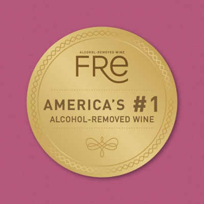 FRE White Zinfandel Alcohol Removed Wine Bottle - 750 Ml - Image 3