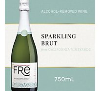 FRE Sparkling Alcohol-Removed Brut Wine Bottle - 750 Ml