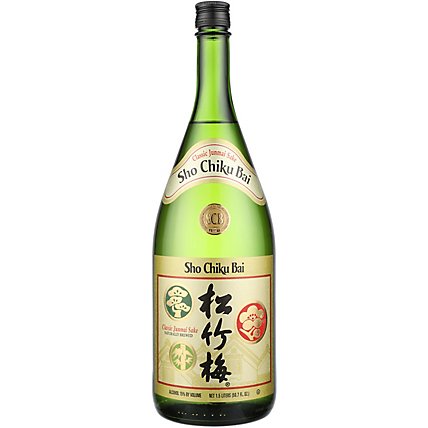 Sho Chiku Bai Sake Wine - 1.5 Liter - Image 1