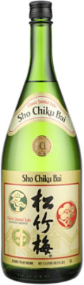 Sho Chiku Bai Sake Wine - 1.5 Liter - Image 1