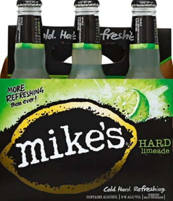 Mikes Malt Beverage Premium Hard Lime In Bottles - 6-11.2 Fl. Oz. - Image 3