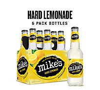 Mikes Hard Beverage Cool Hard Refreshing Lemonade Bottle - 6-11.2 Fl. Oz.