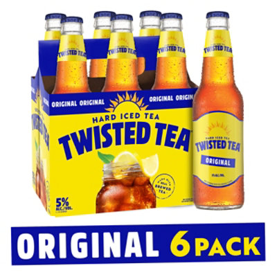Twisted Tea Original Hard Iced Tea Bottles - 6-12 Fl. Oz.