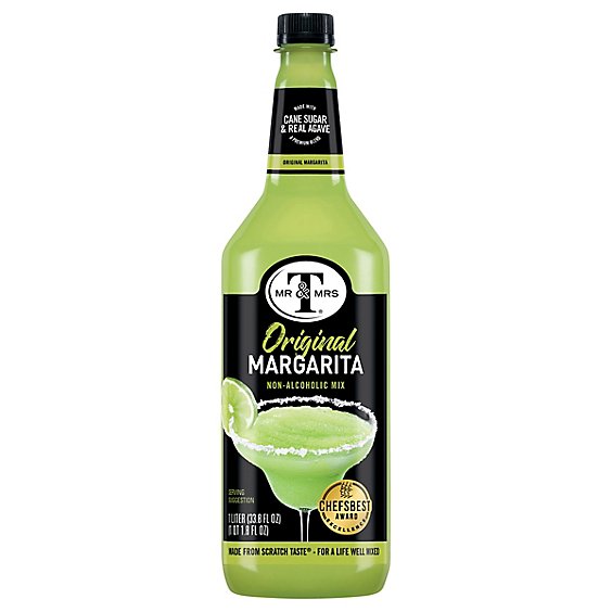 Mr & Mrs T Margarita Mix Bottle - 1 Liter