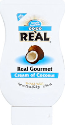 Real Coco Cream Of Coconut Simply Squeeze - 22 Oz - Image 2