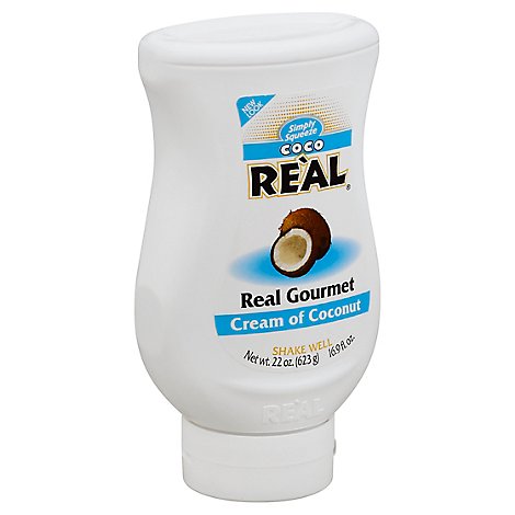Real Coco Cream Of Coconut Simply Squeeze - 22 Oz