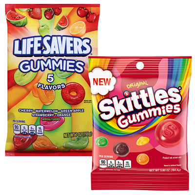 lifesaver gummies starburst or skittles candy Albertsons Coupon
